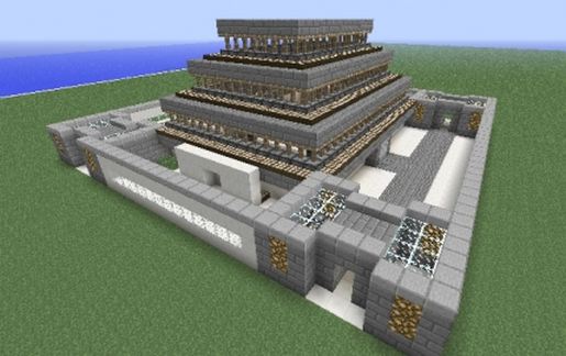 Night Temple schematic - building