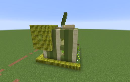 Melon House schematic - building