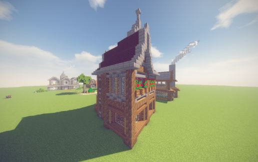 Furnished Olden House schematic - building