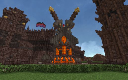 4 Sword Fountain schematic - building