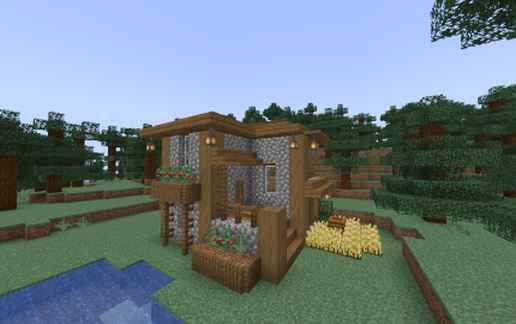 Taiga House (Medium) schematic - building