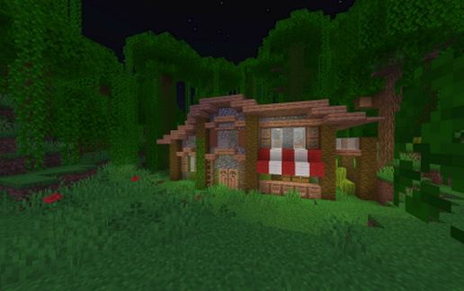 Jungle Shop (Medium) schematic - building