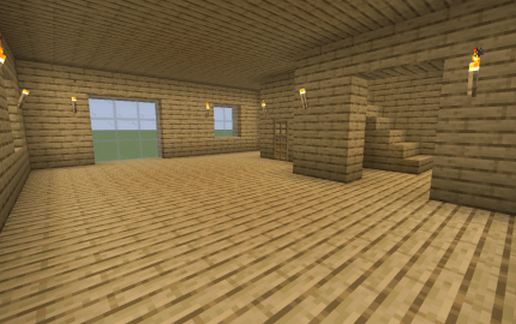 wooden house/ drewniany dom schematic - building