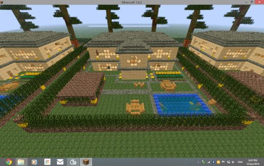 Dave's Mansion schematic - building