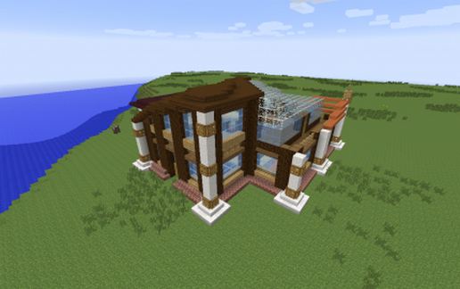 Luxury House schematic - building
