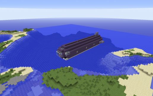 Submersible Torpedo Airship Minnow schematic - building
