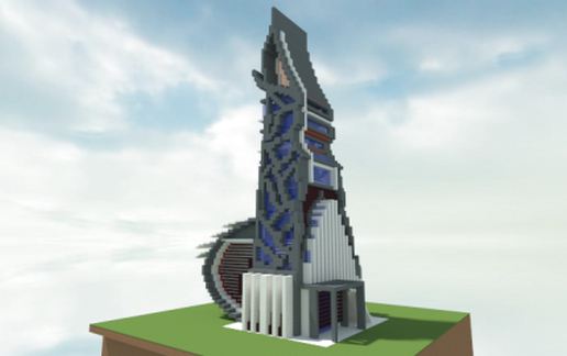 Strange Building schematic - building