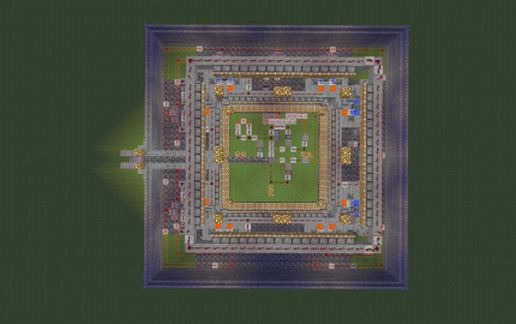 Self-Building/Repairing House schematic - building