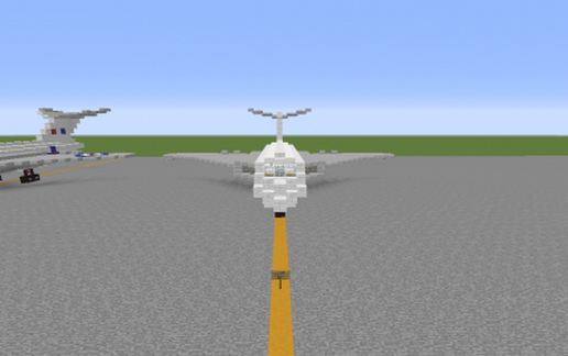 Handley Page Victor - Template schematic - building