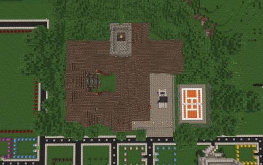 English manor schematic - building