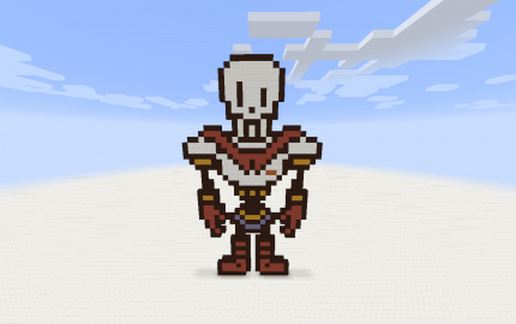 Papyrus the skeleton schematic - building