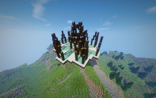 Starter Spawn schematic - building
