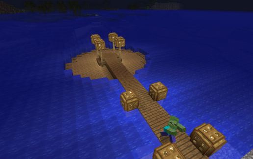 Crash Proof Dock schematic - building