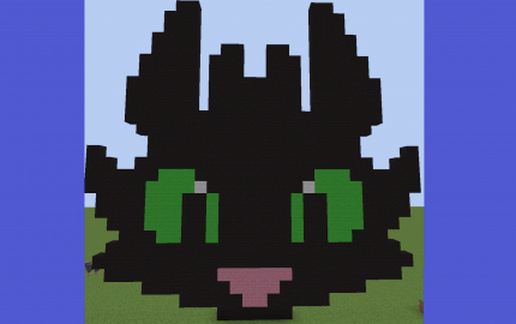 Krokmou Pixel art schematic - building
