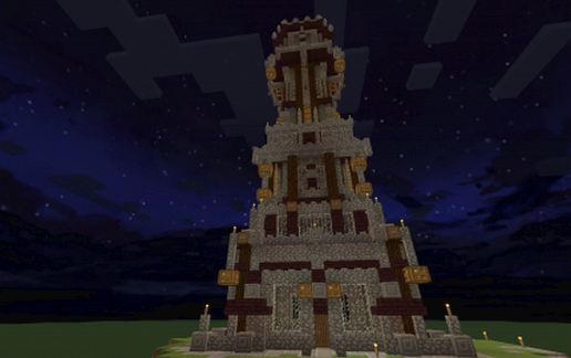 Wizard Tower schematic - building