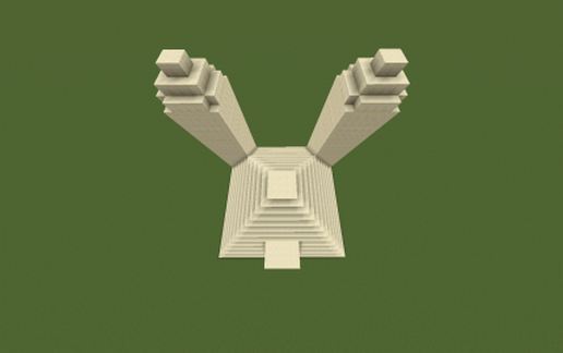 Pyramid Temple schematic - building