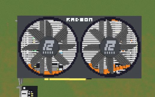 AMD Radeon RX 6600 Fighter (Powercolor) schematic - building