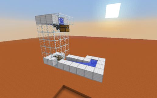 REDSTONELESS Item Elevator 1.7.2 schematic - building
