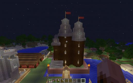 Cool Castle schematic - building