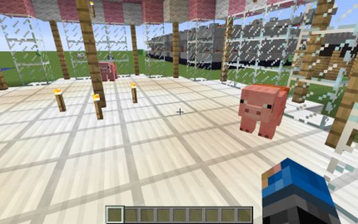 Piggy go round! schematic - building