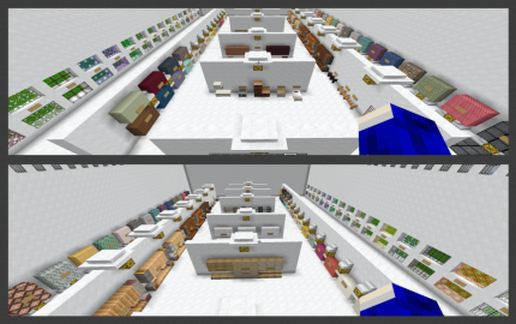 Resource Pack Center schematic - building