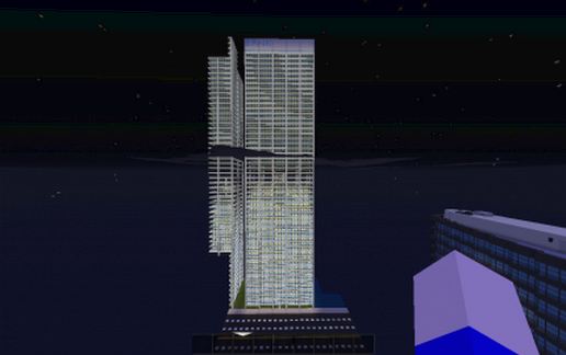 Bank office schematic - building