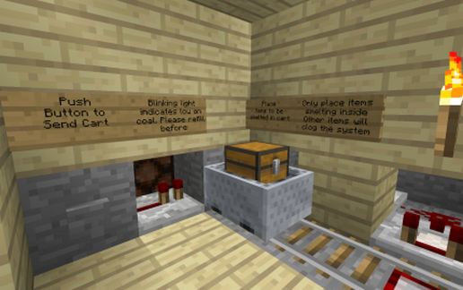 Automatic Smelter House schematic - building