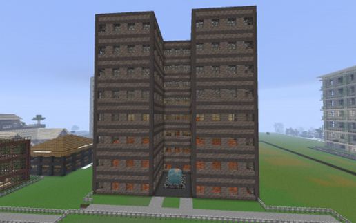 Contemporary Office Building [UNFURNISHED] schematic - building