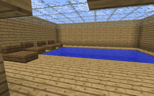 Swimming pool schematic - building