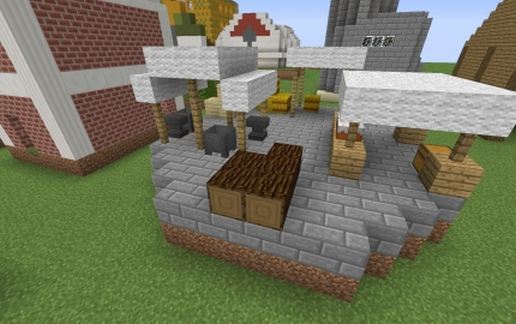 Simple Market schematic - building