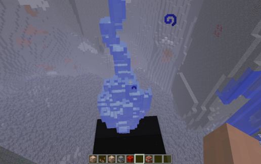 Underwater Ice tornado Machine schematic - building