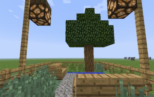 The Minecraft Hotel schematic - building