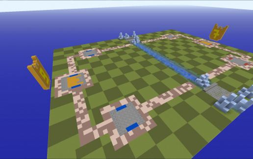 BL Prac Map | CR Arena 8 schematic - building