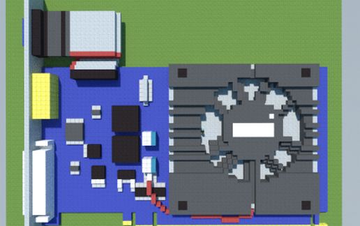 NVIDIA GeForce 210 (Gigabyte) schematic - building