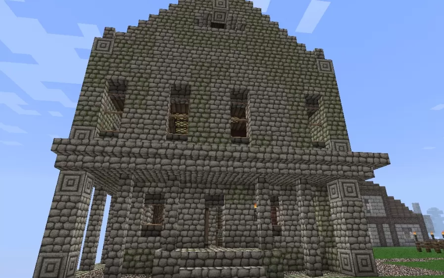 Medieval Town House schematic - building