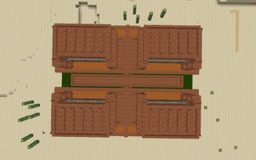 Desert Inn schematic - building