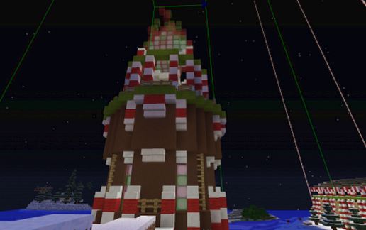 Christmas Tower schematic - building