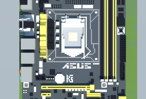 Intel H87M-PRO (ASUS) schematic - building