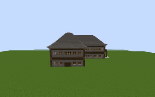 Rustic mansion schematic - building