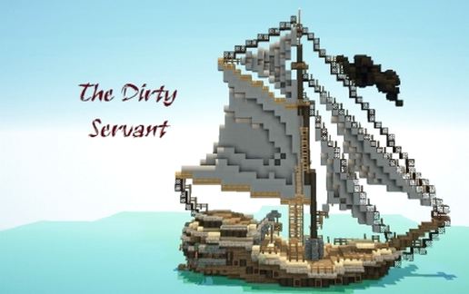 Small pirate ship schematic - building