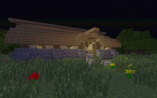 Small Medieval Barn schematic - building