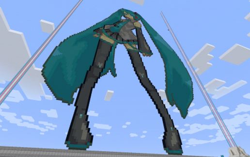 Hatsune Miku (Original by lizzyliz) schematic - building