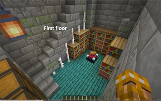 Fantasy wizard tower schematic - building