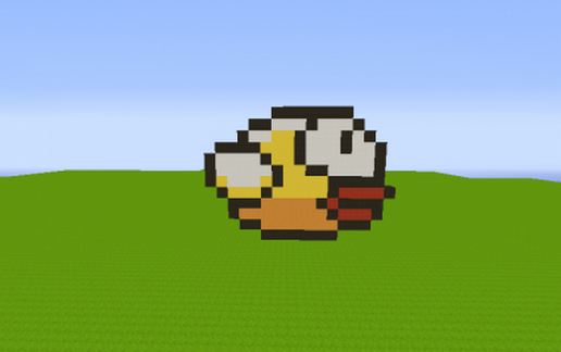 Flappy bird schematic - building