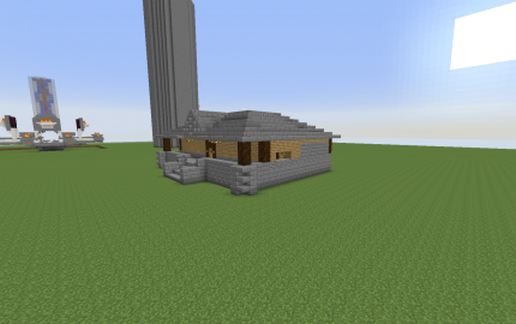 Server Bank schematic - building