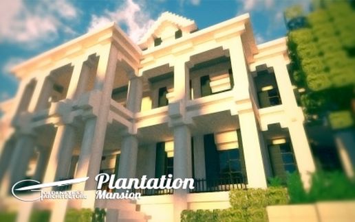 Plantation Mansion #1 | Architecture schematic - building