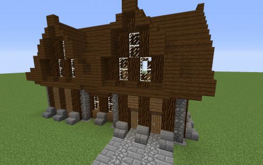 Medieval House #1 schematic - building