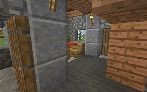 The Blacksmith's shop schematic - building