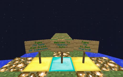 Skyblock Spawn schematic - building