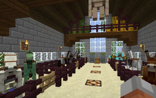 Horse Stables schematic - building